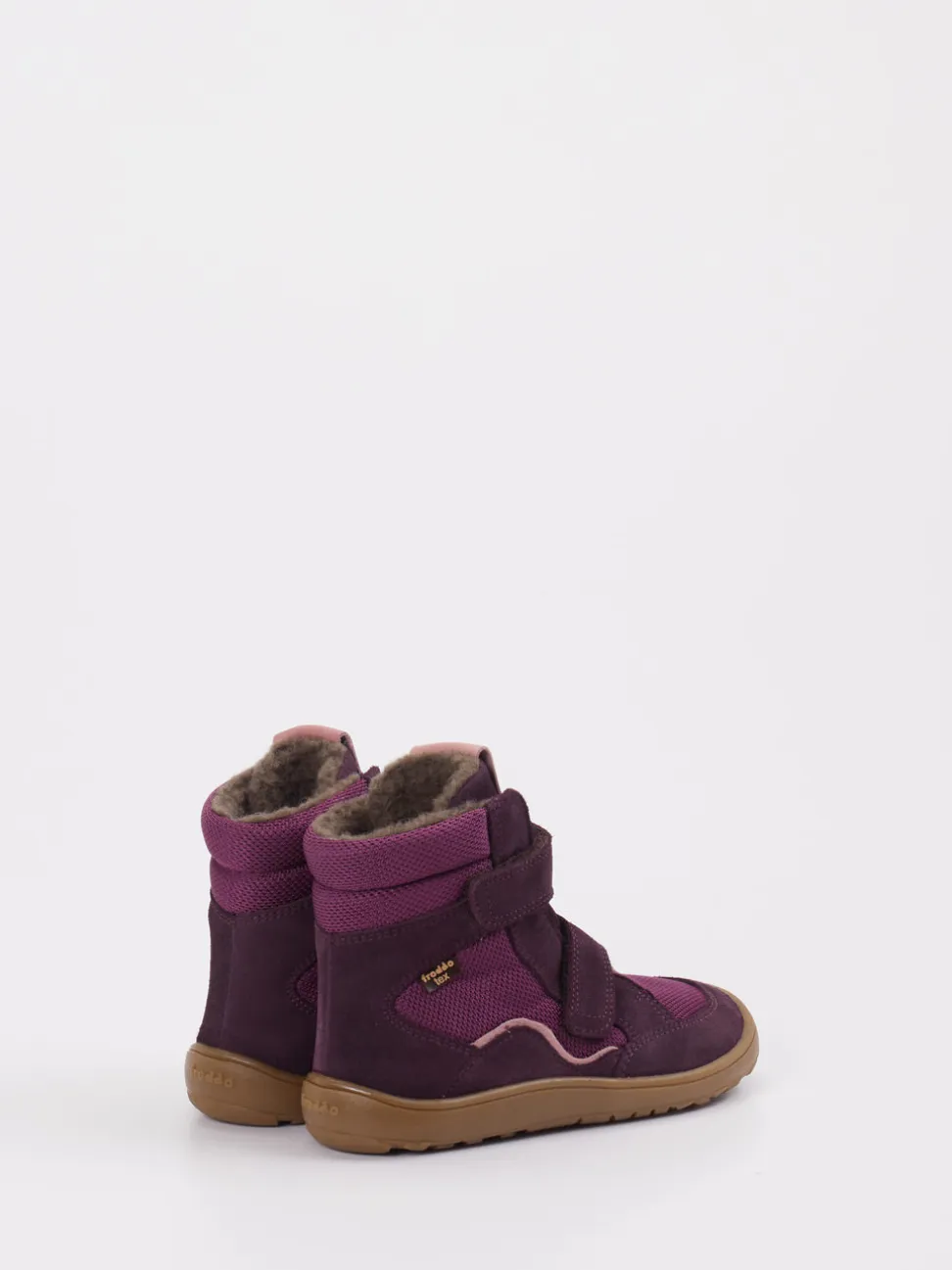 Froddo – Winterstiefel aus Veloursleder Pflaume