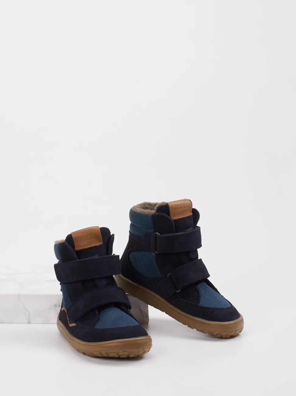Froddo – Winterstiefel aus Veloursleder Dunkelblau