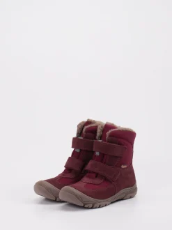 Froddo – Winterstiefel aus Veloursleder bordeauxrot