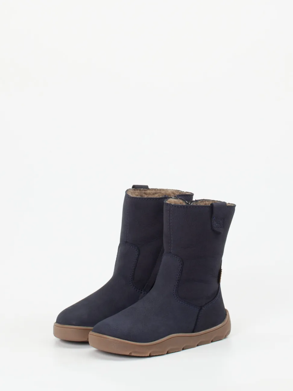 Froddo – Winterstiefel aus Nubukleder blau