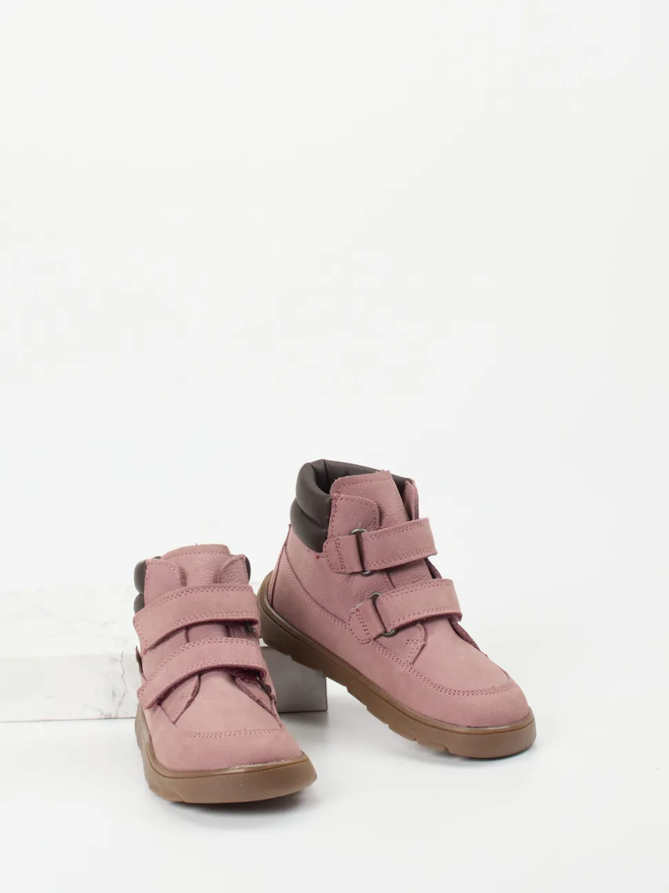 Froddo – Winterstiefel aus Nubukleder altrosa
