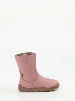 Froddo – Winterstiefel aus Nubukleder in Rosa
