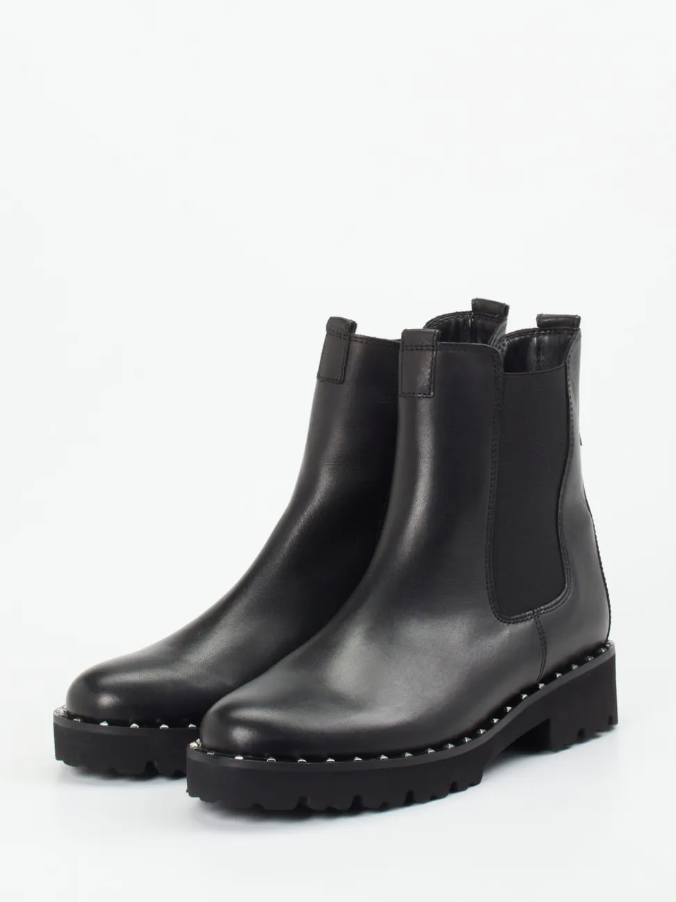 Gabor – Chelsea Boots aus Kalbleder Schwarz