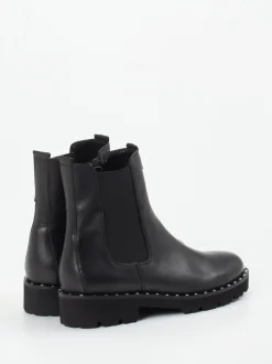 Gabor – Chelsea Boots aus Kalbleder Schwarz