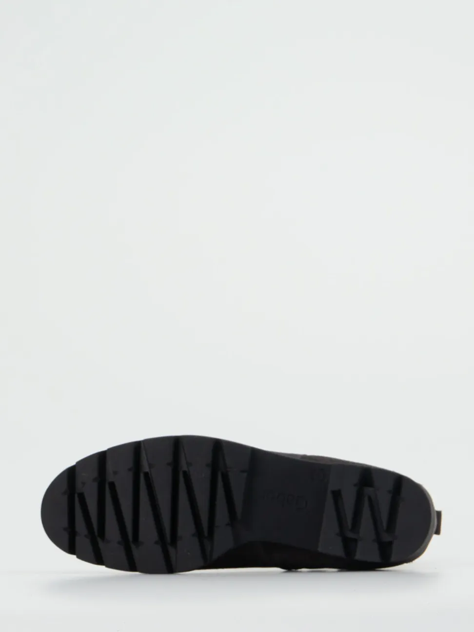 Gabor – Chelsea Boots aus Veloursleder Anthrazit