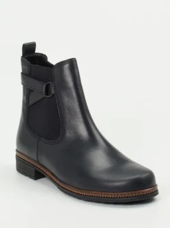 Gabor – Chelsea Boots aus Kalbleder in Nachtblau