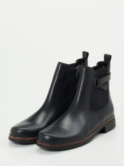 Gabor – Chelsea Boots aus Kalbleder in Nachtblau