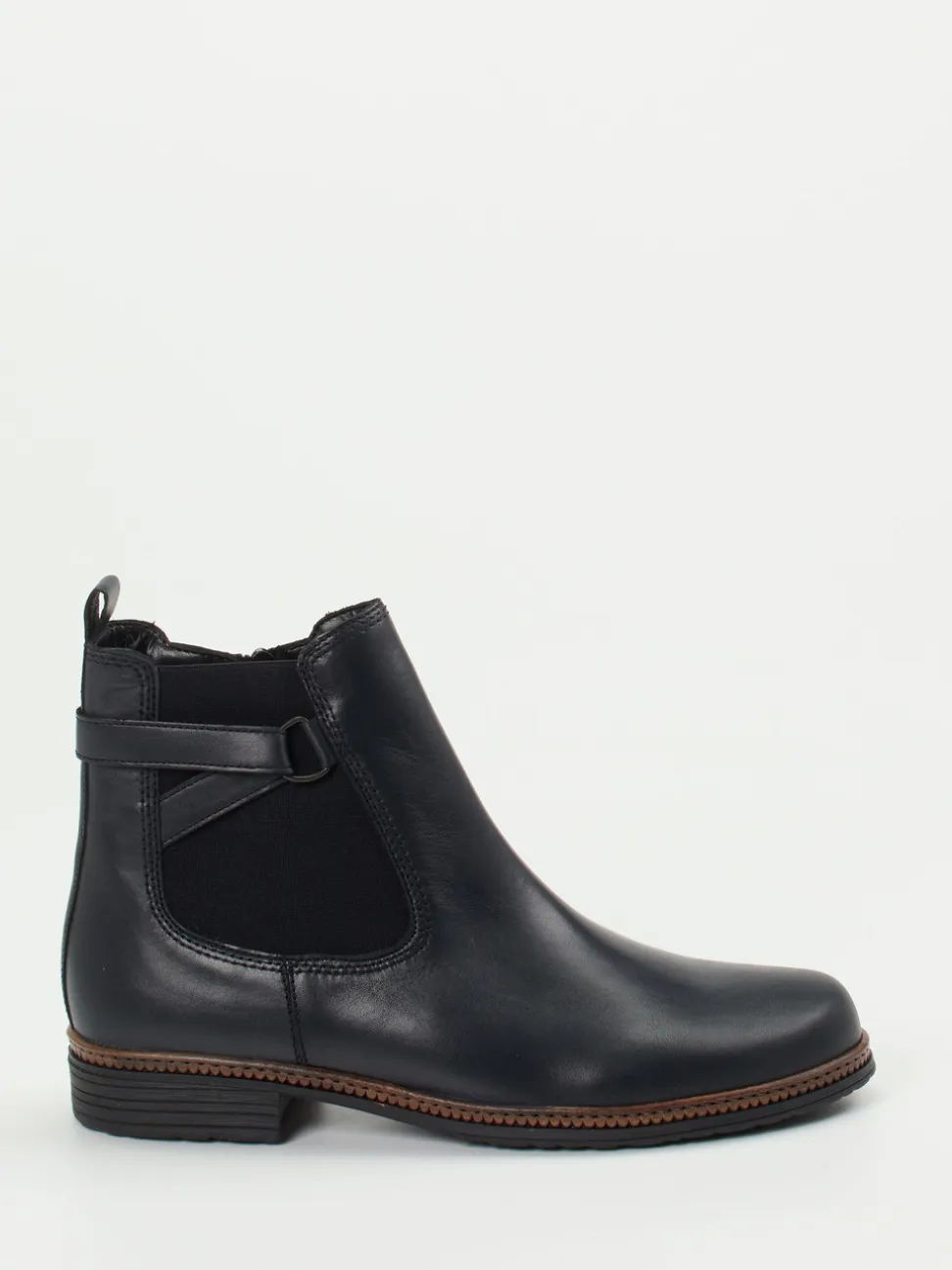Gabor – Chelsea Boots aus Kalbleder in Nachtblau