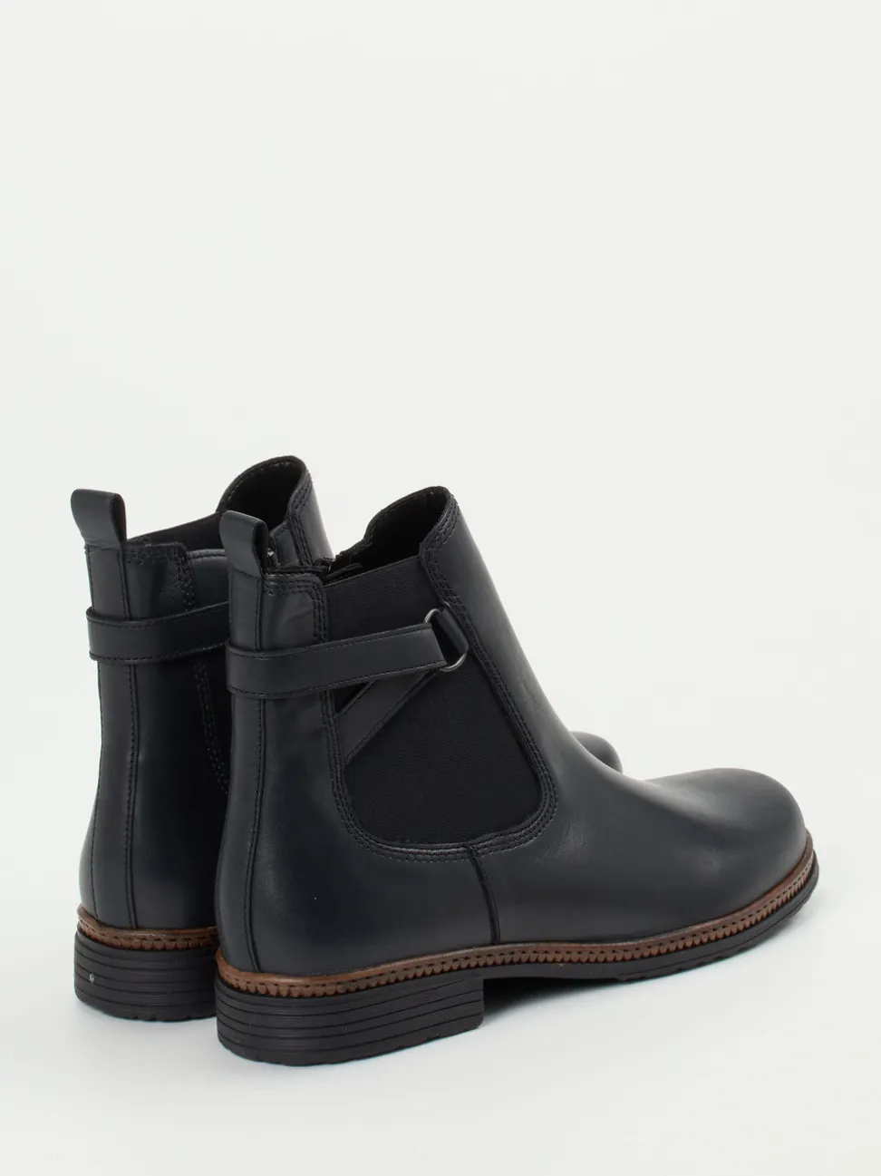 Gabor – Chelsea Boots aus Kalbleder in Nachtblau