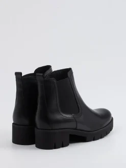 Gabor – Chelsea Boots aus Lammleder schwarz