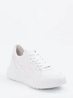 Gabor – Chunky Sneaker aus Kalbleder weiß