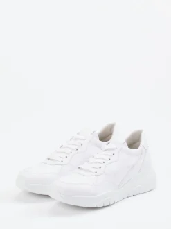 Gabor – Chunky Sneaker aus Kalbleder weiß