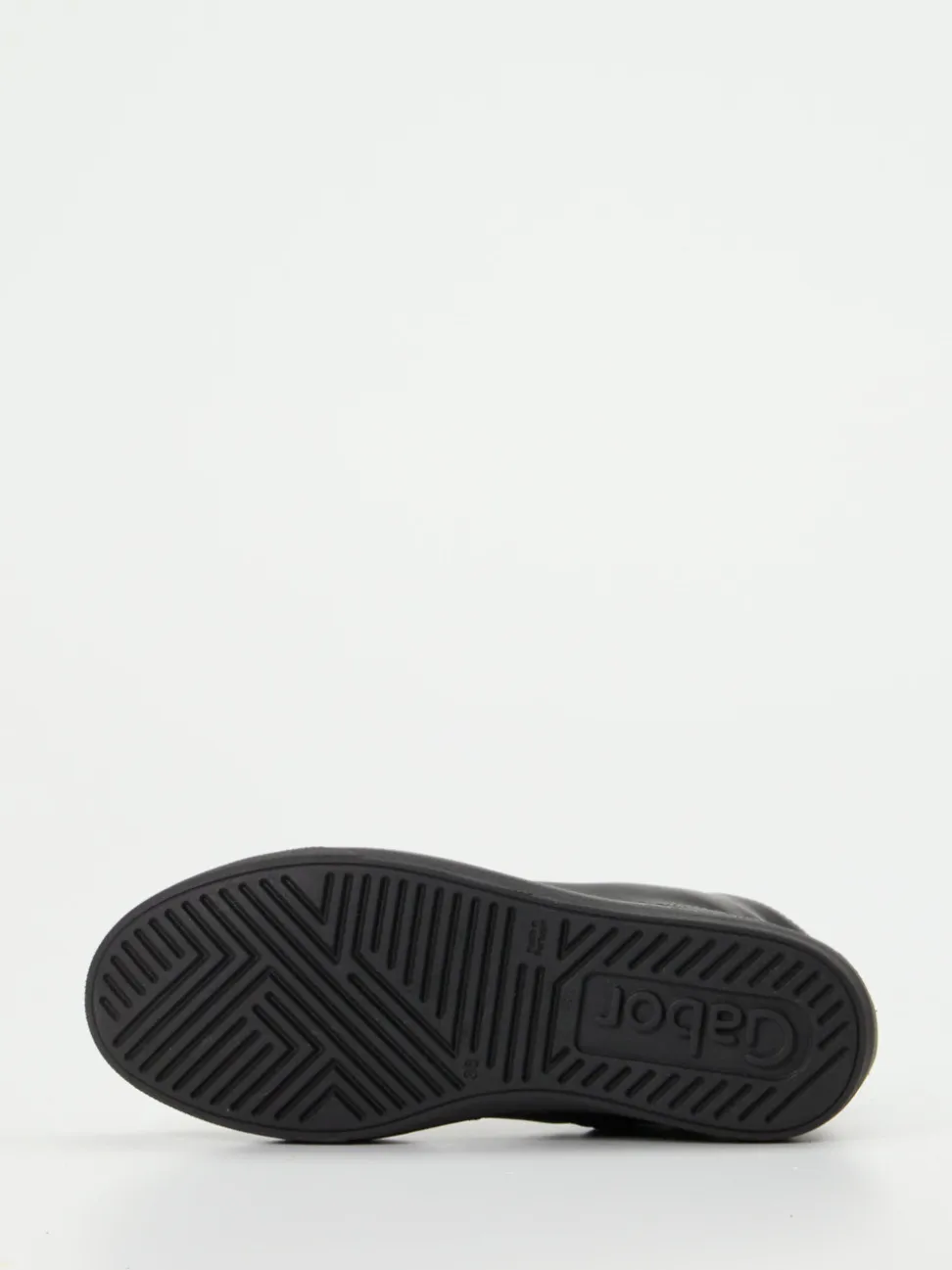 Gabor – High-Top Sneaker aus Kalbleder schwarz
