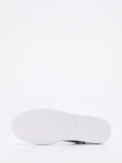 Gabor – High-Top-Sneaker aus Metallicleder silber
