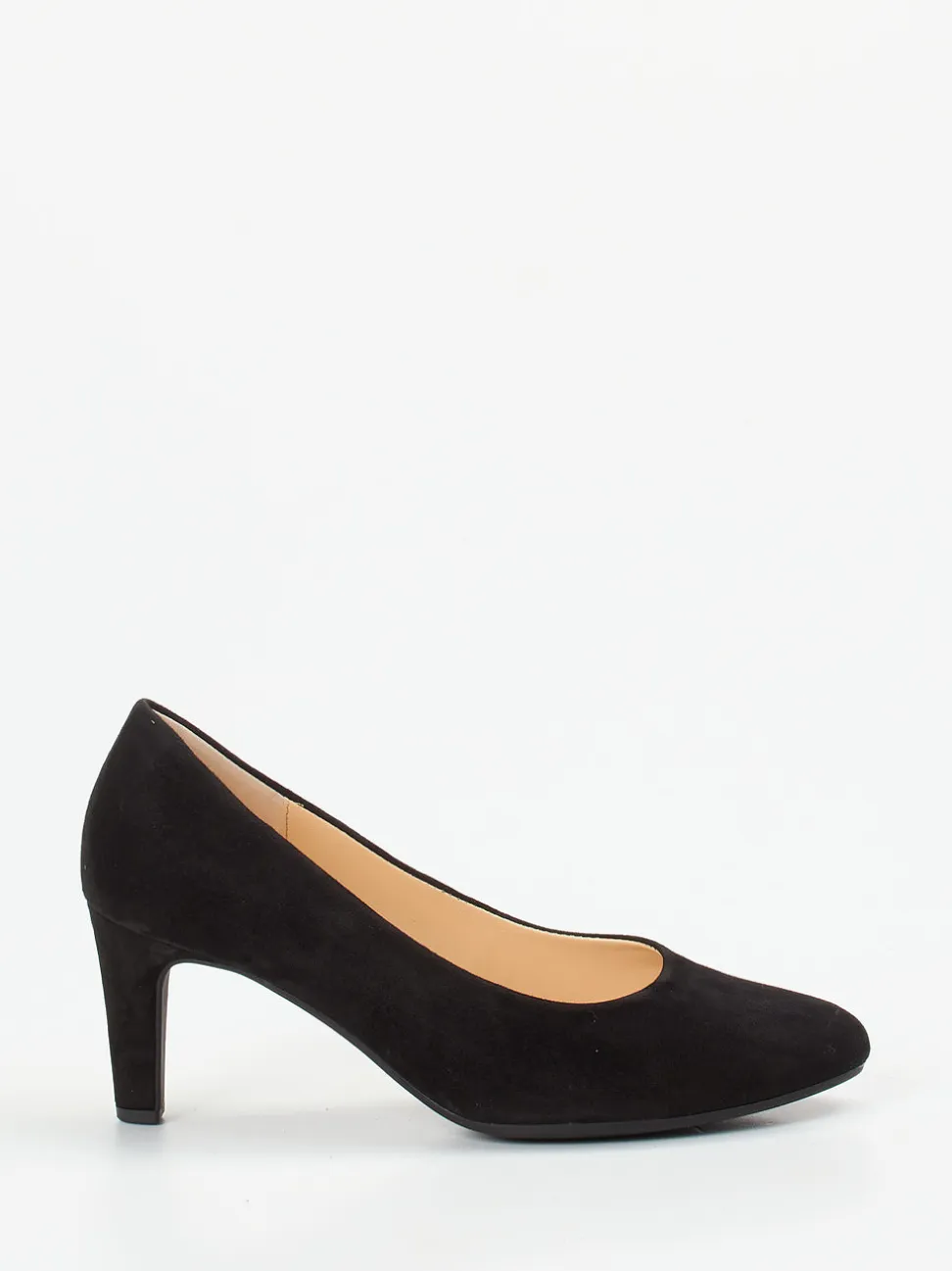 Gabor – Klassische Pumps aus Veloursleder schwarz