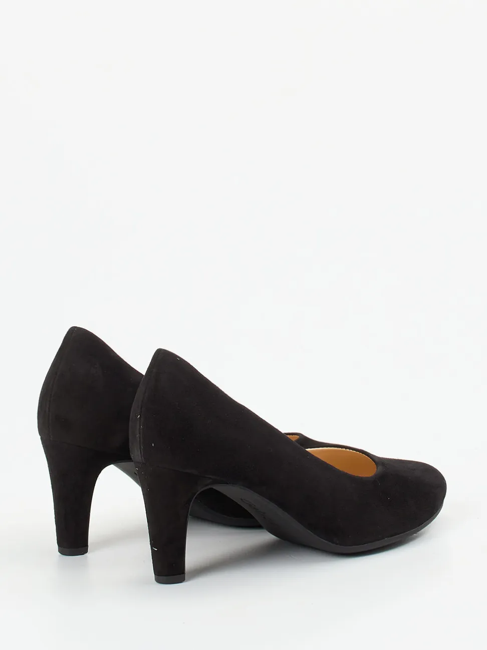 Gabor – Klassische Pumps aus Veloursleder schwarz
