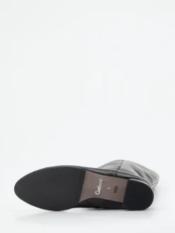 Gabor – Kniehohe Stiefel aus Leder Schwarz