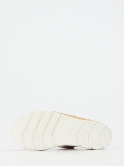 Gabor – Komfort-Pantoletten aus Veloursleder Taupe