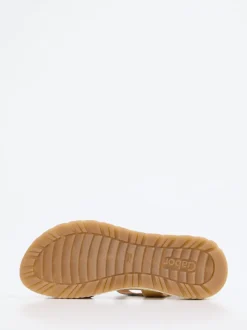 Gabor – Komfort-Sandale aus Metallicleder multi