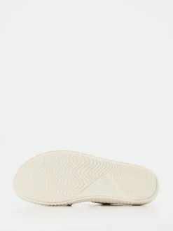 Gabor – Komfortsandalen aus Metallicleder Champagner