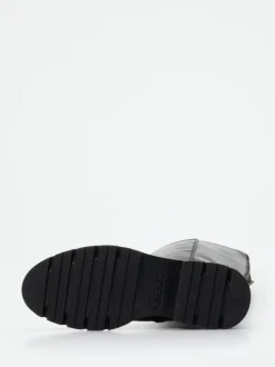Gabor – Langschaftstiefel aus Glattleder Schwarz