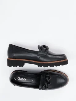 Gabor – Loafer aus Kalbleder mit Zierschleife