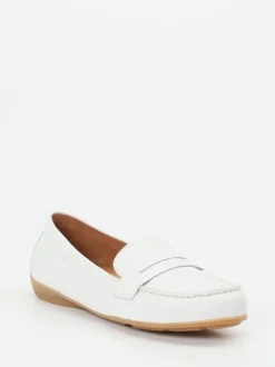 Gabor – Loafer aus Kalbleder in Weiß