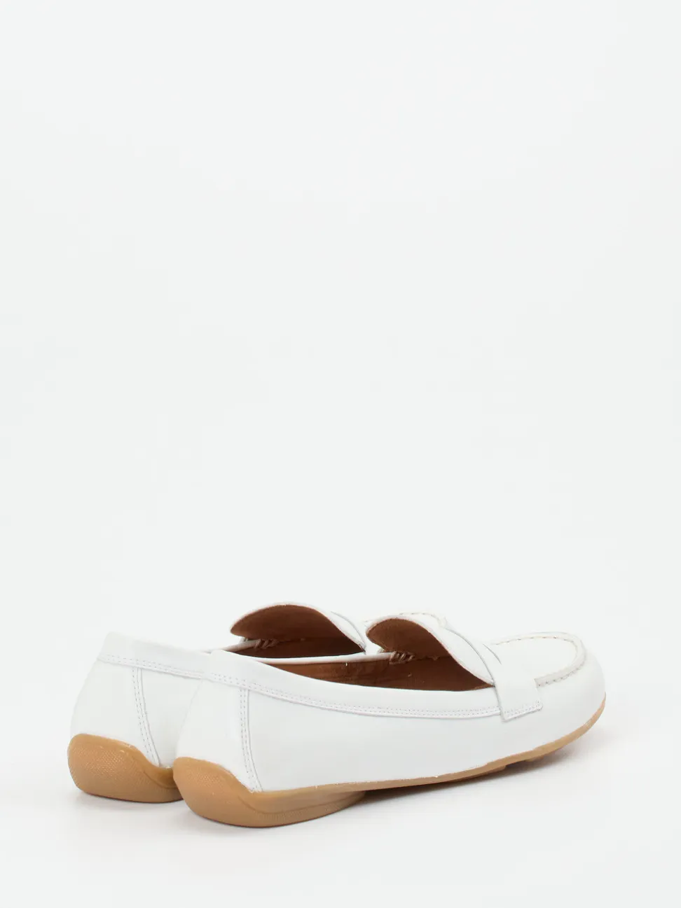 Gabor – Loafer aus Kalbleder in Weiß