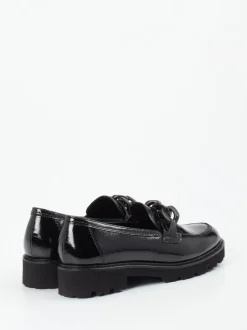 Gabor – Loafer aus Lackleder in Schwarz
