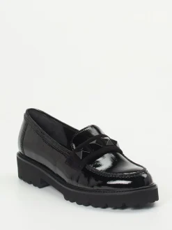 Gabor – Loafer aus Lackleder in Schwarz