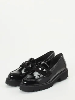 Gabor – Loafer aus Lackleder in Schwarz