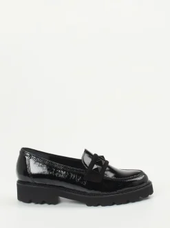 Gabor – Loafer aus Lackleder in Schwarz