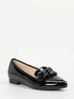 Gabor – Loafer aus Lackleder schwarz glänzend