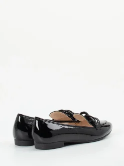 Gabor – Loafer aus Lackleder schwarz glänzend