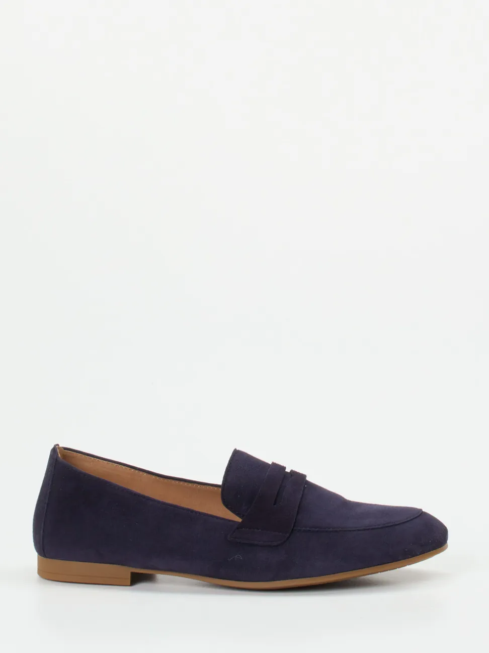 Gabor – Loafer aus Veloursleder in Dunkelviolett