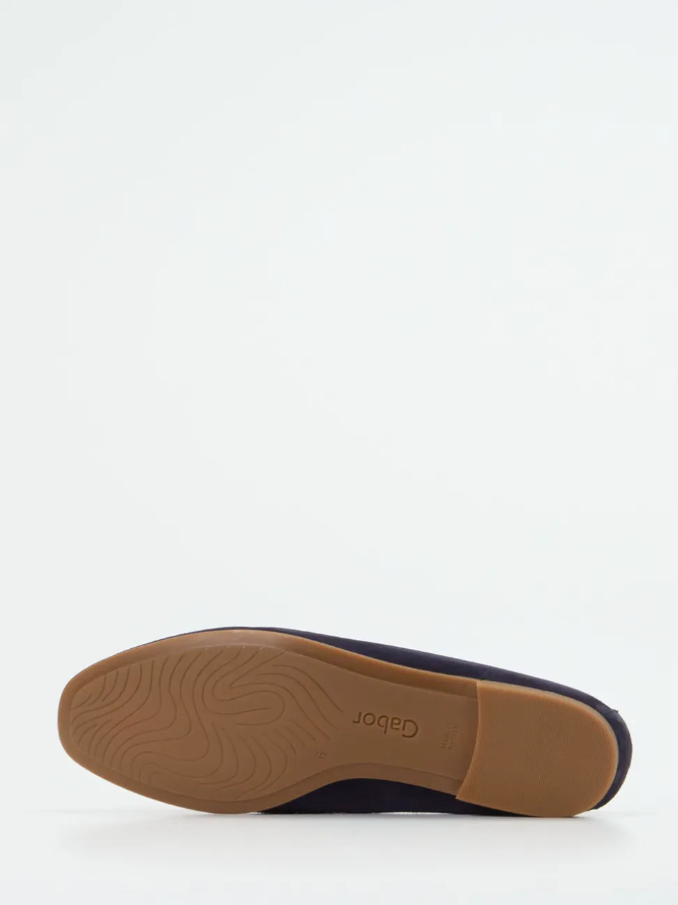 Gabor – Loafer aus Veloursleder in Dunkelviolett