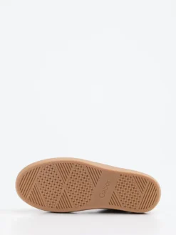 Gabor – Plateau-Sneaker aus Veloursleder karamellbraun