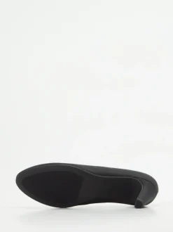 Gabor – Pumps aus Metallicleder in Schwarz