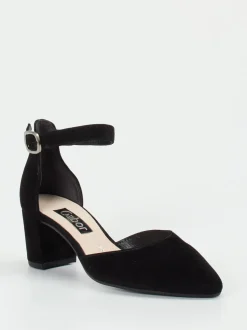Gabor – Pumps aus Veloursleder in Schwarz