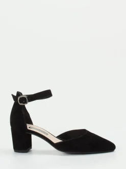 Gabor – Pumps aus Veloursleder in Schwarz