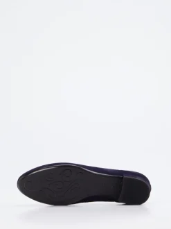 Gabor – Pumps aus Veloursleder in Dunkelviolett