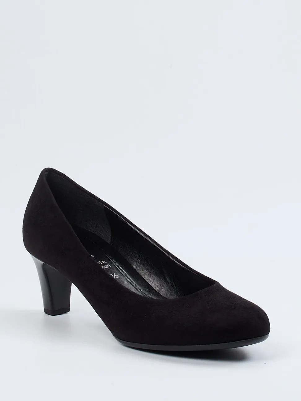 Gabor – Pumps aus Veloursleder Schwarz