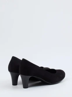Gabor – Pumps aus Veloursleder Schwarz