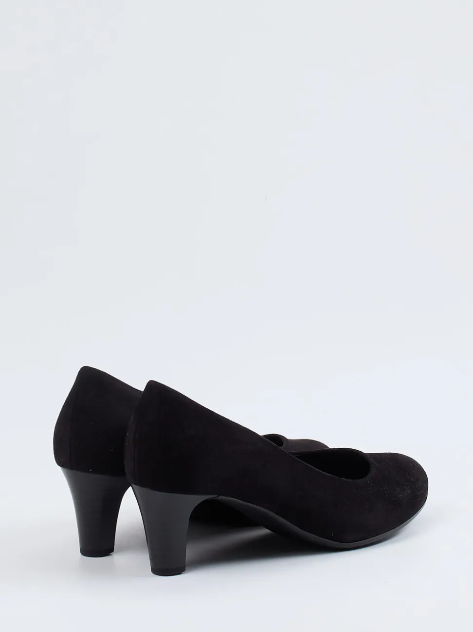 Gabor – Pumps aus Veloursleder Schwarz