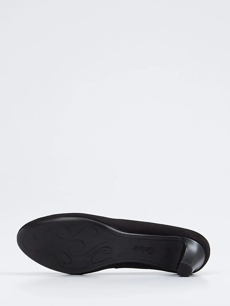 Gabor – Pumps aus Veloursleder Schwarz