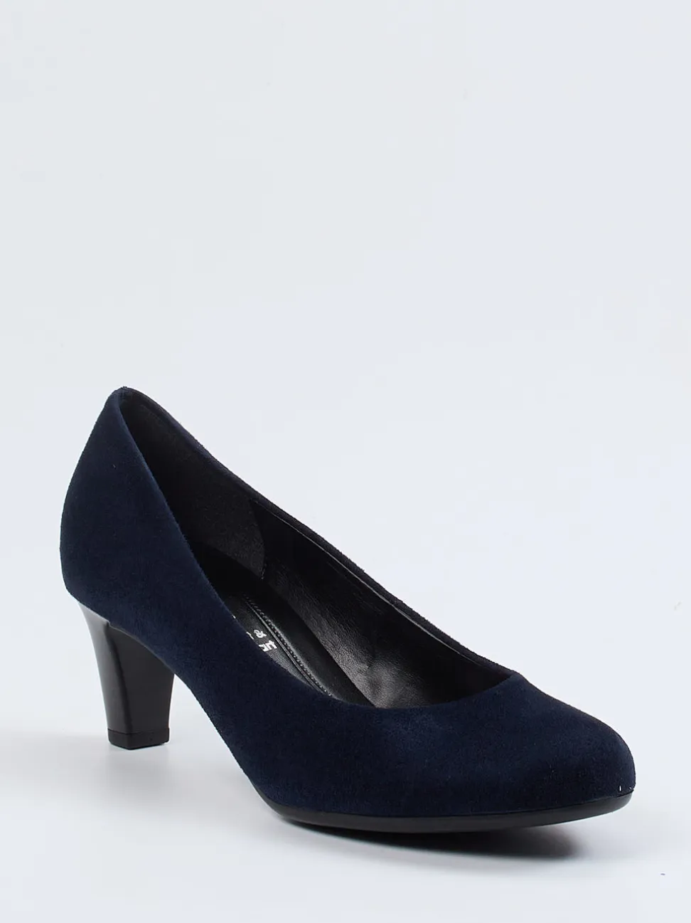 Gabor – Pumps aus Veloursleder Dunkelblau