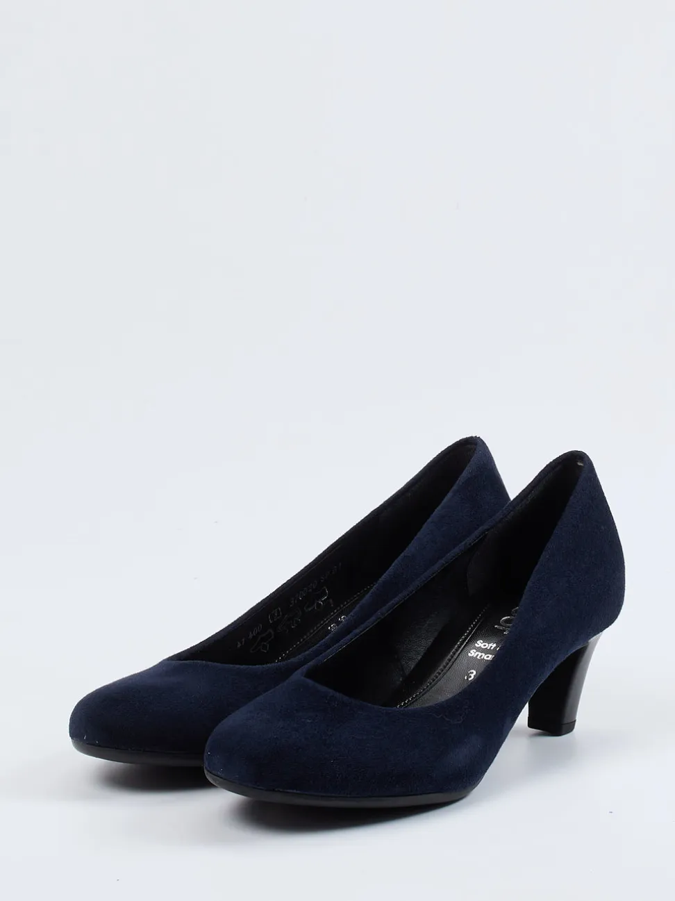 Gabor – Pumps aus Veloursleder Dunkelblau