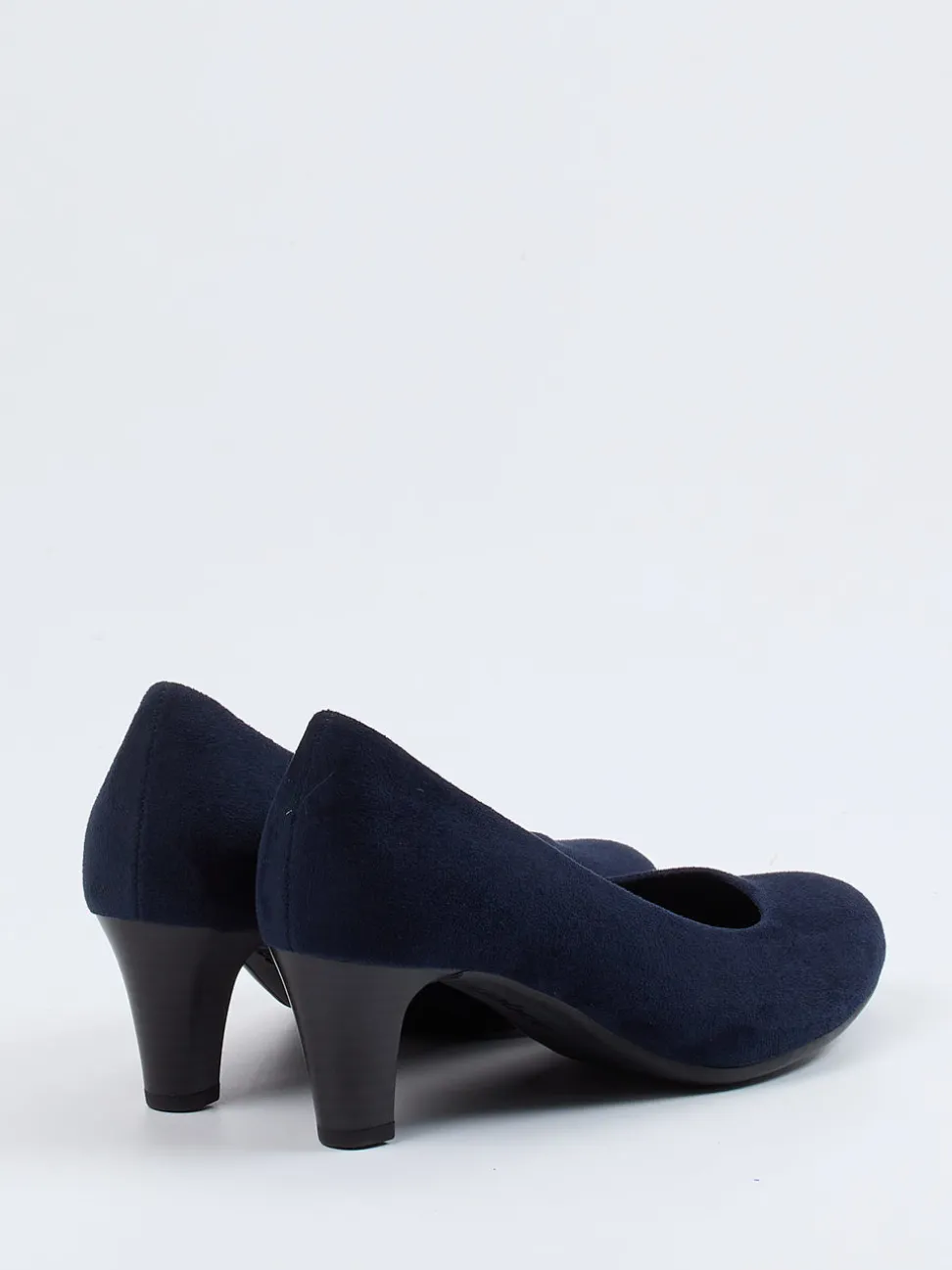 Gabor – Pumps aus Veloursleder Dunkelblau