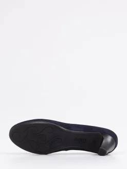Gabor – Pumps aus Veloursleder Dunkelblau