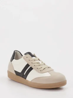 Gabor – Retro-Sneaker aus Veloursleder und Leder